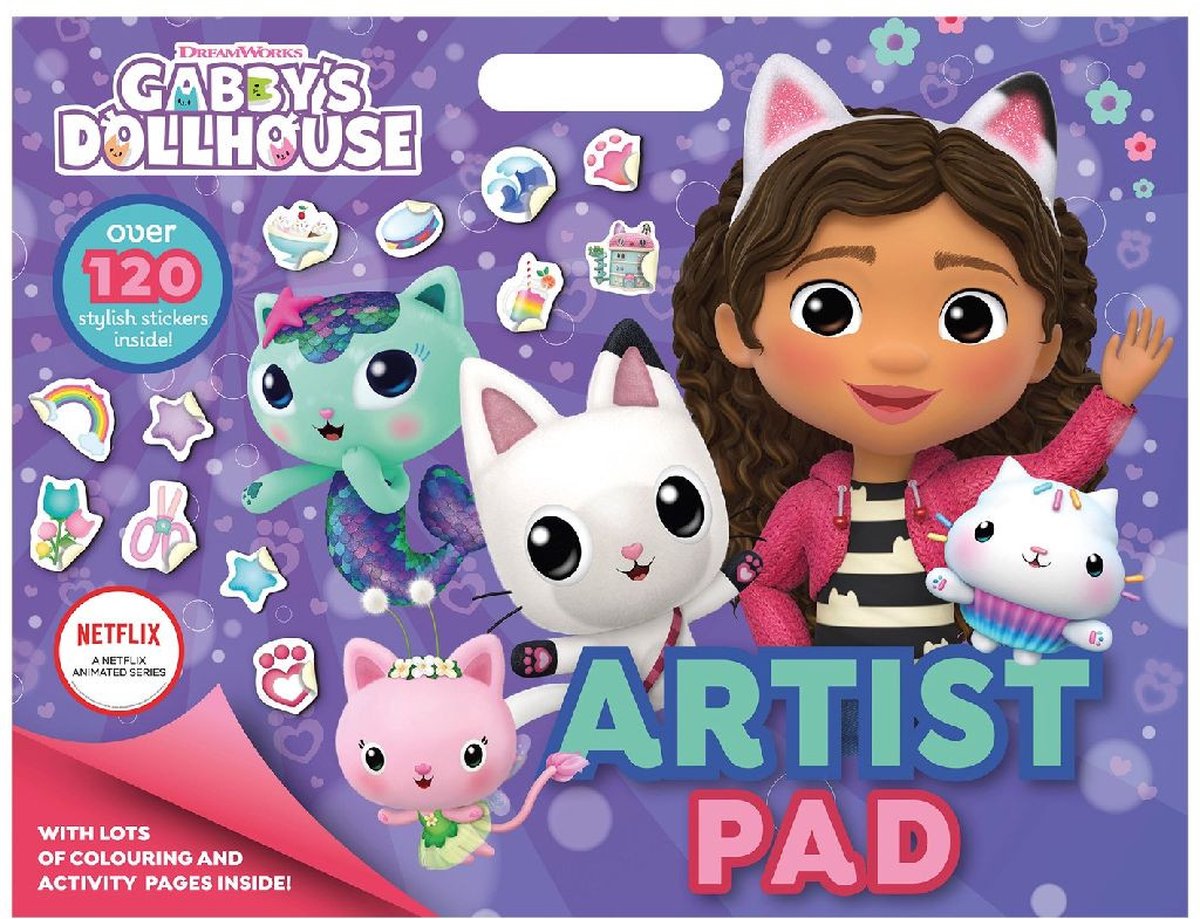 Gabbys Dollhouse Artist Pad - Activiteitenboek